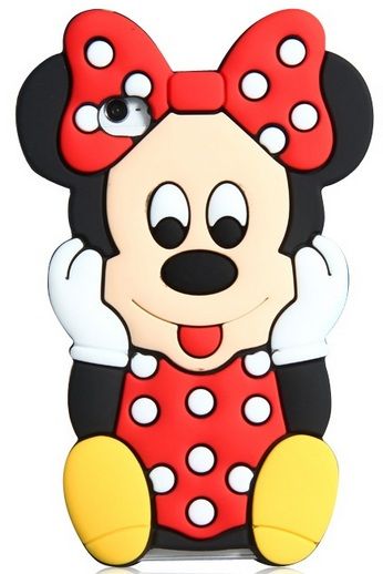 Capa 3D Minnie Iphone